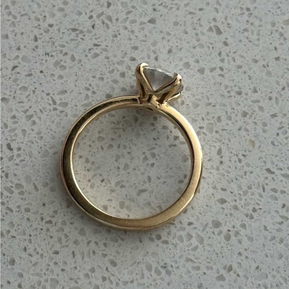 Lab Grown 1.6 Carat Solitaire Engagement Ring View 5
